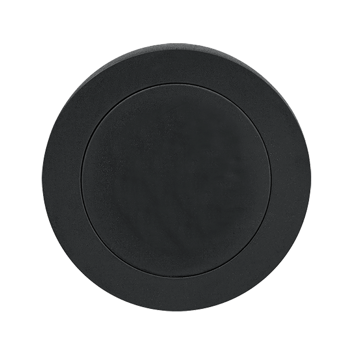 Rozeta ślepa EZ1332, okrągły szyld, stal nierdzewna, kolor czarny